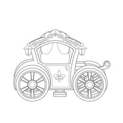 Dibujo para colorear: Carruaje (Transporte) #209833 - Dibujos para Colorear e Imprimir Gratis