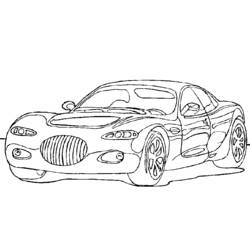 Dibujo para colorear: Cars (Transporte) #146457 - Dibujos para Colorear e Imprimir Gratis