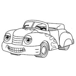 Dibujo para colorear: Cars (Transporte) #146500 - Dibujos para Colorear e Imprimir Gratis