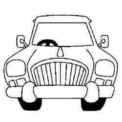 Dibujo para colorear: Cars (Transporte) #146512 - Dibujos para Colorear e Imprimir Gratis