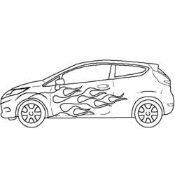 Dibujo para colorear: Cars (Transporte) #146540 - Dibujos para Colorear e Imprimir Gratis