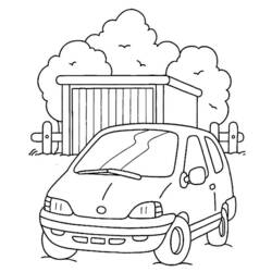 Dibujo para colorear: Cars (Transporte) #146582 - Dibujos para Colorear e Imprimir Gratis