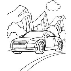 Dibujo para colorear: Cars (Transporte) #146604 - Dibujos para Colorear e Imprimir Gratis