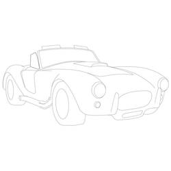 Dibujo para colorear: Cars (Transporte) #146623 - Dibujos para Colorear e Imprimir Gratis