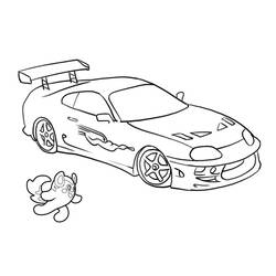 Dibujo para colorear: Cars (Transporte) #146640 - Dibujos para colorear