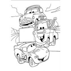 Dibujo para colorear: Cars (Transporte) #146643 - Dibujos para Colorear e Imprimir Gratis
