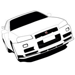 Dibujo para colorear: Cars (Transporte) #146687 - Dibujos para Colorear e Imprimir Gratis