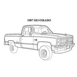 Dibujo Chevrolet (Transporte) #204483 para imprimir y colorear