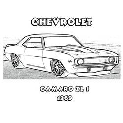 Dibujo Chevrolet (Transporte) #204487 para imprimir y colorear