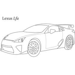 Dibujo Coche de Carreras (Transporte) #183283 para imprimir y colorear