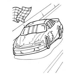 Dibujo para colorear: Coche de Rally (Transporte) #217361 - Dibujos para Colorear e Imprimir Gratis