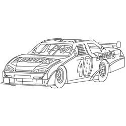 Dibujo para colorear: Coche de Rally (Transporte) #217363 - Dibujos para Colorear e Imprimir Gratis