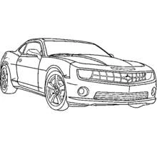 Dibujo Coche Deportivo / Tuning (Transporte) #146916 para imprimir y colorear
