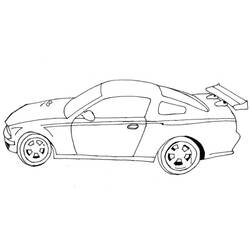 Dibujo para colorear: Coche Deportivo / Tuning (Transporte) #146941 - Dibujos para Colorear e Imprimir Gratis