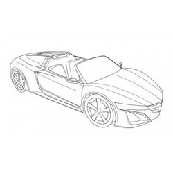 Dibujo para colorear: Coche Deportivo / Tuning (Transporte) #146959 - Dibujos para Colorear e Imprimir Gratis