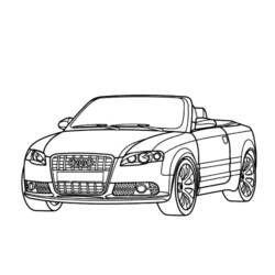 Dibujo para colorear: Coche Deportivo / Tuning (Transporte) #147018 - Dibujos para Colorear e Imprimir Gratis