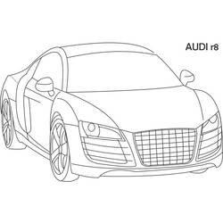 Dibujo para colorear: Coche Deportivo / Tuning (Transporte) #147036 - Dibujos para Colorear e Imprimir Gratis