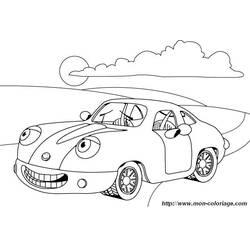 Dibujo Coche Deportivo / Tuning (Transporte) #147041 para imprimir y colorear