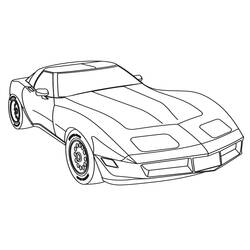 Dibujo para colorear: Coche Deportivo / Tuning (Transporte) #147077 - Dibujos para Colorear e Imprimir Gratis