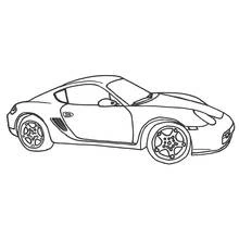 Dibujo Coche Deportivo / Tuning (Transporte) #147084 para imprimir y colorear