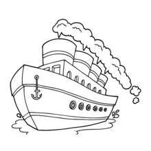 Dibujo Crucero (Transporte) #140684 para imprimir y colorear