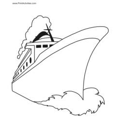 Dibujo Crucero (Transporte) #140786 para imprimir y colorear
