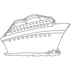 Dibujo Crucero (Transporte) #140814 para imprimir y colorear