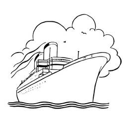 Dibujo Crucero (Transporte) #140871 para imprimir y colorear