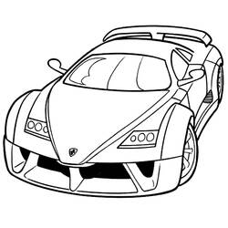 Dibujo para colorear: Ferrari (Transporte) #186871 - Dibujos para Colorear e Imprimir Gratis