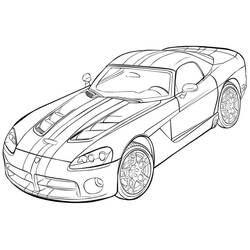 Dibujo para colorear: Ferrari (Transporte) #186881 - Dibujos para Colorear e Imprimir Gratis