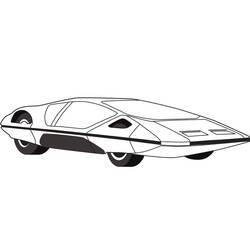 Dibujo Ferrari (Transporte) #186891 para imprimir y colorear