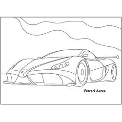 Dibujo para colorear: Ferrari (Transporte) #186905 - Dibujos para Colorear e Imprimir Gratis