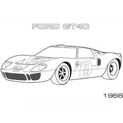 Dibujo para colorear: Ford (Transporte) #174187 - Dibujos para Colorear e Imprimir Gratis