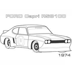 Dibujo para colorear: Ford (Transporte) #174188 - Dibujos para Colorear e Imprimir Gratis