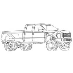 Dibujo para colorear: Ford (Transporte) #174190 - Dibujos para Colorear e Imprimir Gratis
