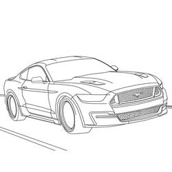 Dibujo para colorear: Ford (Transporte) #174201 - Dibujos para Colorear e Imprimir Gratis