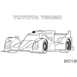 Dibujo para colorear: Fórmula 1 (Transporte) #197709 - Dibujos para Colorear e Imprimir Gratis