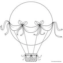 Dibujo Globo Aerostático (Transporte) #134615 para imprimir y colorear
