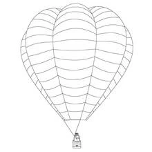 Dibujo Globo Aerostático (Transporte) #134707 para imprimir y colorear