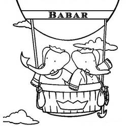 Dibujo Globo Aerostático (Transporte) #134738 para imprimir y colorear