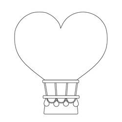 Dibujo Globo Aerostático (Transporte) #180261 para imprimir y colorear