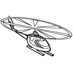 Dibujo para colorear: Helicopter (Transporte) #136035 - Dibujos para Colorear e Imprimir Gratis