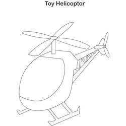 Dibujo para colorear: Helicopter (Transporte) #136087 - Dibujos para Colorear e Imprimir Gratis