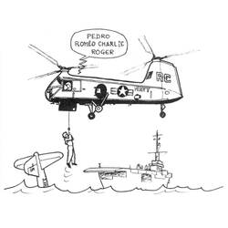 Dibujo para colorear: Helicopter (Transporte) #136108 - Dibujos para Colorear e Imprimir Gratis