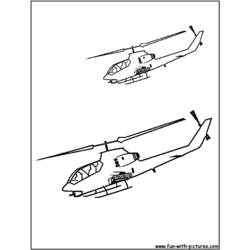 Dibujo para colorear: Helicopter (Transporte) #136118 - Dibujos para Colorear e Imprimir Gratis