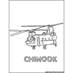Dibujo para colorear: Helicopter (Transporte) #136147 - Dibujos para colorear