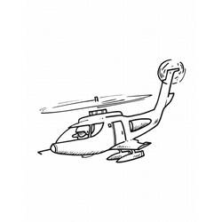 Dibujo para colorear: Helicopter (Transporte) #136171 - Dibujos para Colorear e Imprimir Gratis
