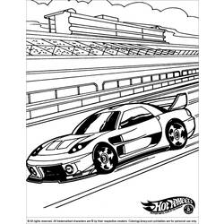 Dibujo para colorear: Hot wheels (Transporte) #145900 - Dibujos para colorear