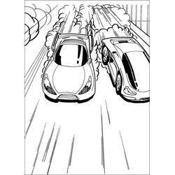 Dibujo para colorear: Hot Wheels (Transporte) #174776 - Dibujos para Colorear e Imprimir Gratis