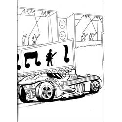 Dibujo para colorear: Hot Wheels (Transporte) #174777 - Dibujos para Colorear e Imprimir Gratis